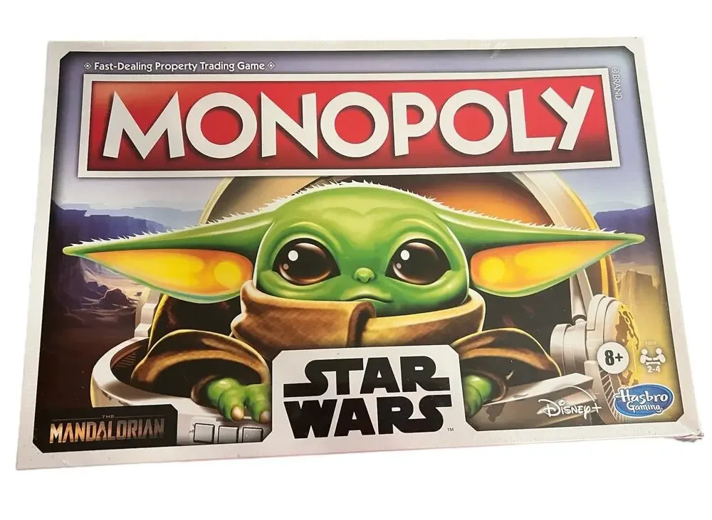 Monopoly Star Wars Mandalorian The Child Grogu Edition Board Game New Sealed